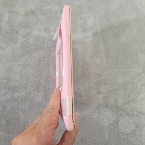 Mud Pie Baby Talk Picture Photo Frame Girl Cloth Covered 4 X 6 S96E - Picture 6 of 9